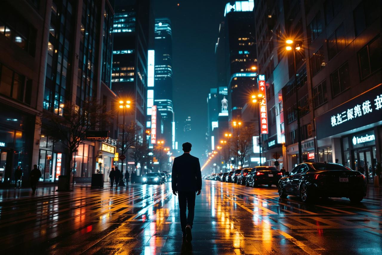 九九影视-都市夜行-背景
